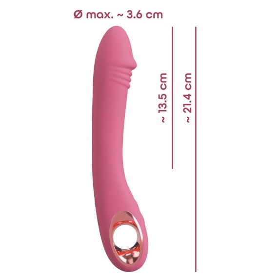 SEX TOY VIBRANTE ANCHE PER IL PUNTO G ELEGANTE SLIM