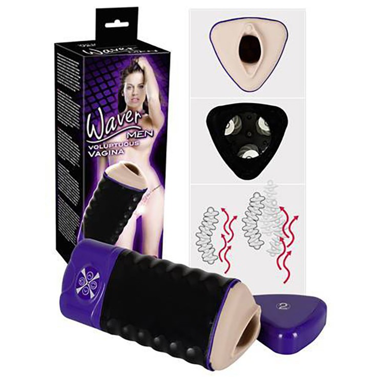 VAGINA MASTURBATORE PER UOMO  SEX TOY WAVER MEN