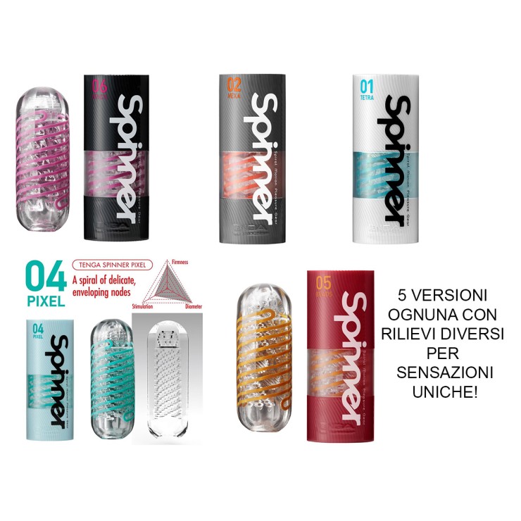 MASTURBATORE PER UOMO SEX TOY A FORMA DI LATTINA SPINNER