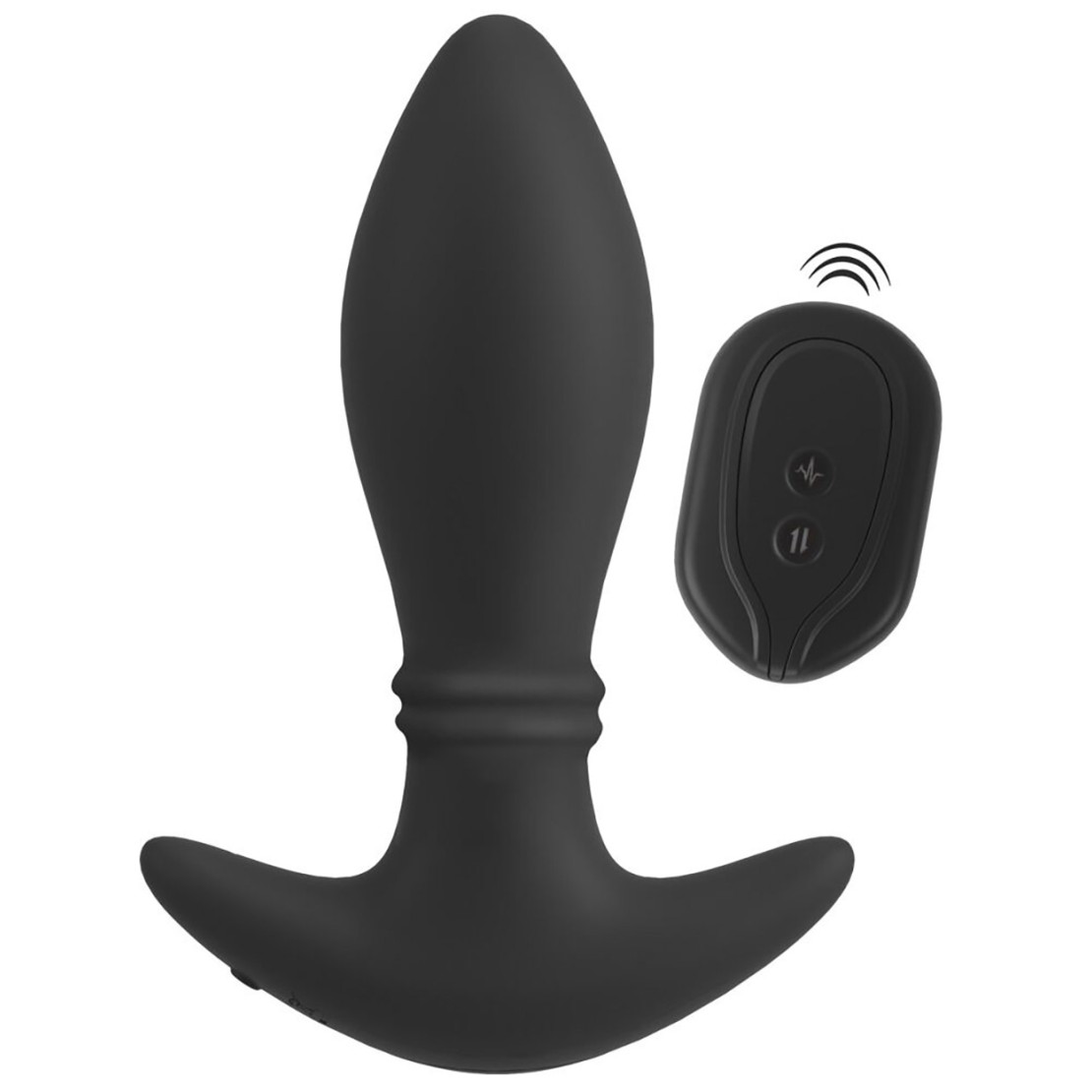 PLUG ANALE VIBRANTE CON MOVIMENTO SU E GIU' CON...