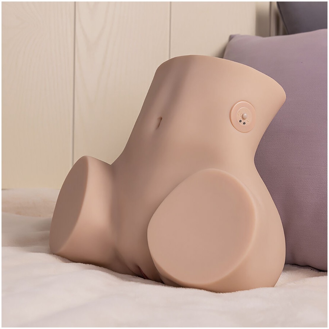 MEZZO BUSTO DONNA REALISTICO CON MOVIMENTO SU E...