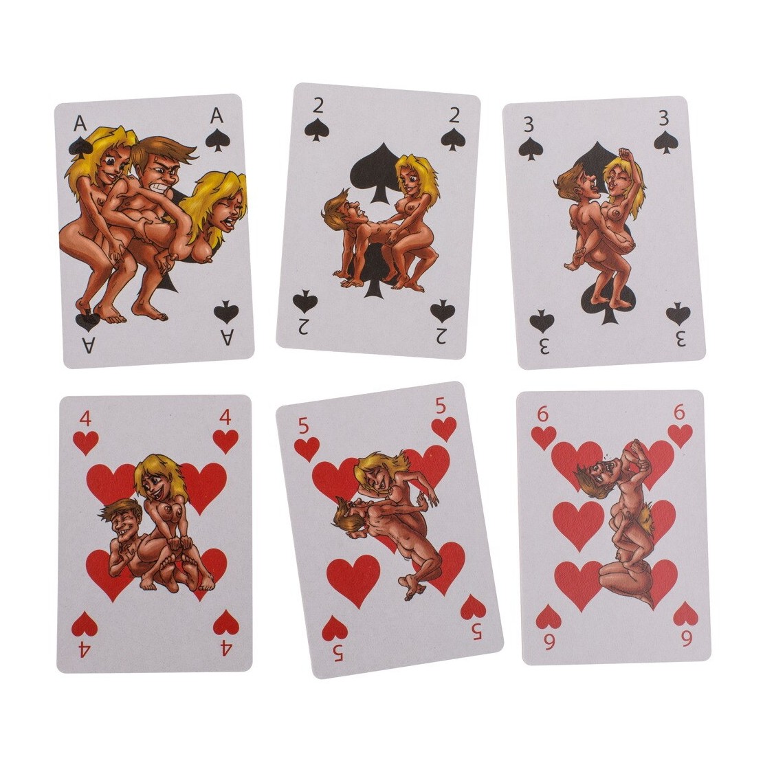CARTE DA GIOCO VERSIONE KAMASUTRA GADGET SCHERZOSO