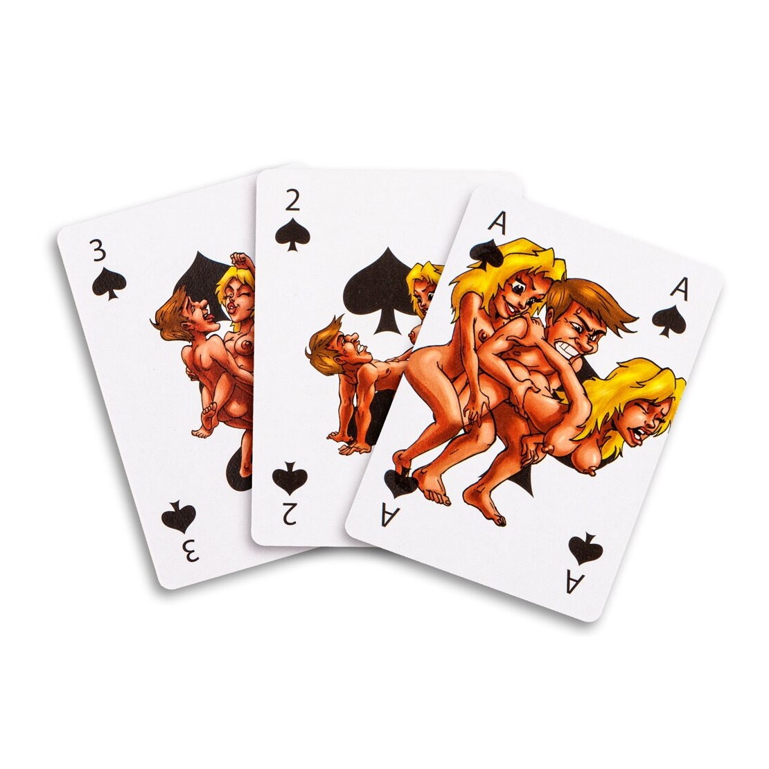 CARTE DA GIOCO VERSIONE KAMASUTRA GADGET SCHERZOSO