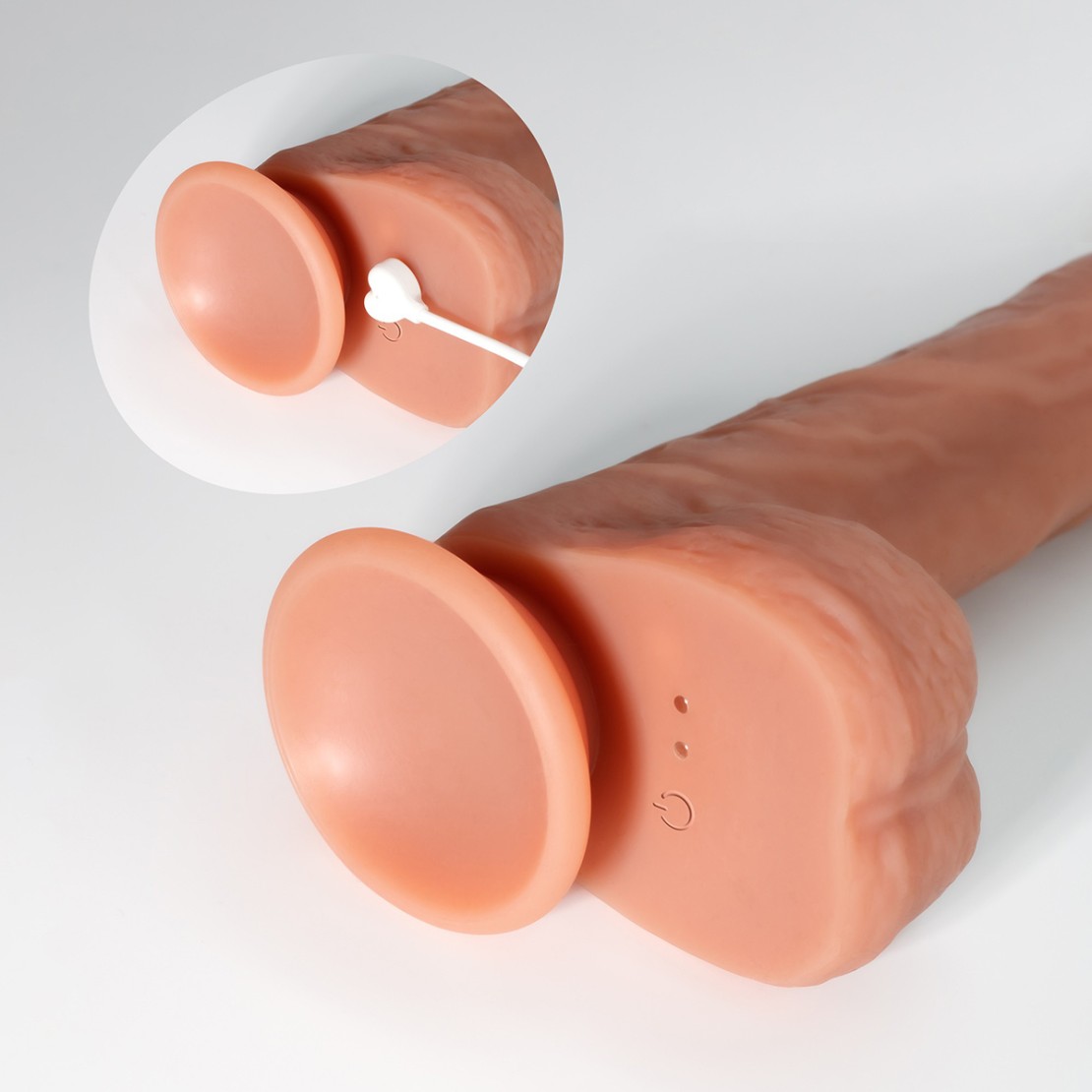 FALLO DILDO REALISTICO 20 CM SU E GIÙ,...