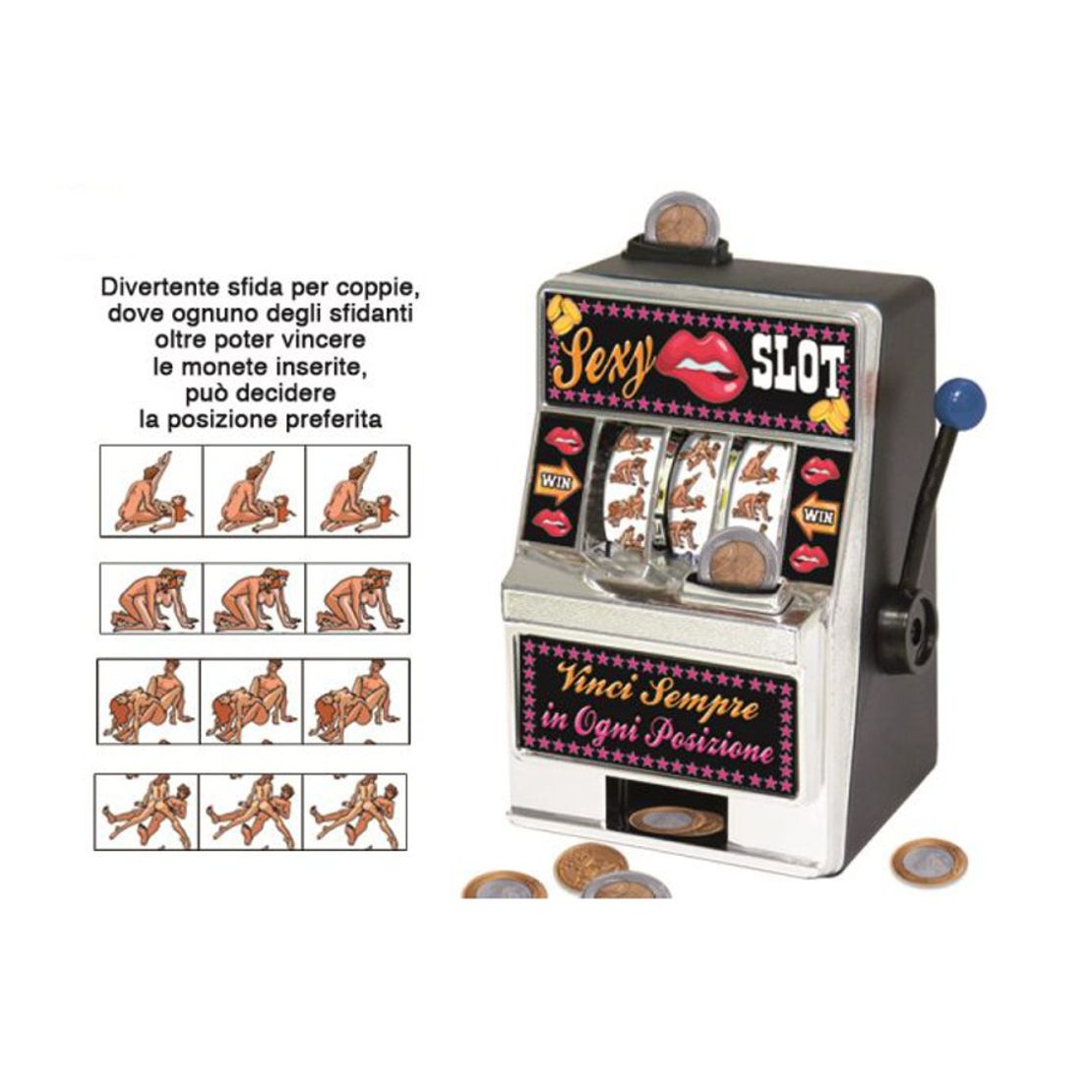 SLOT MACHINE GADGET SCHERZOSO CON SALVADANAIO...