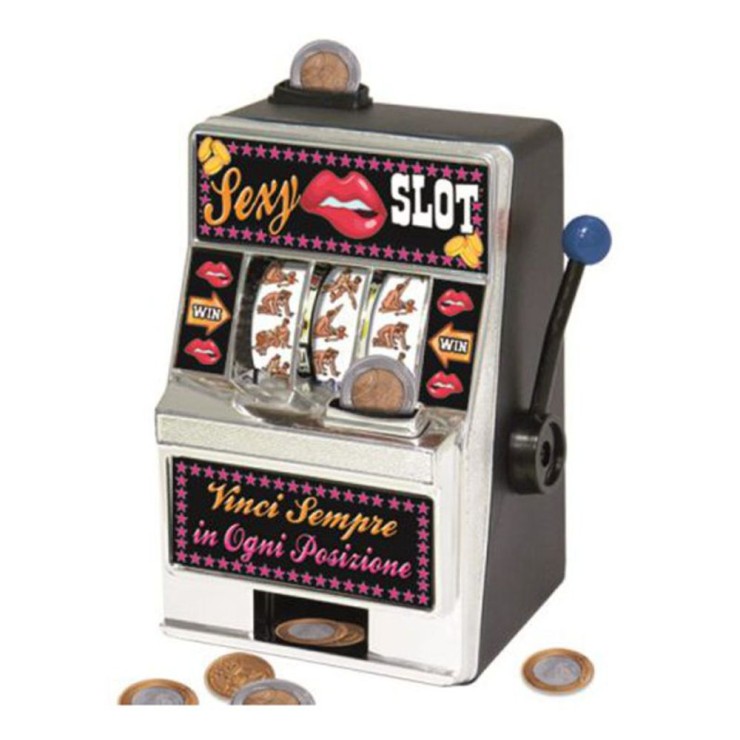 SLOT MACHINE GADGET SCHERZOSO CON SALVADANAIO CON...