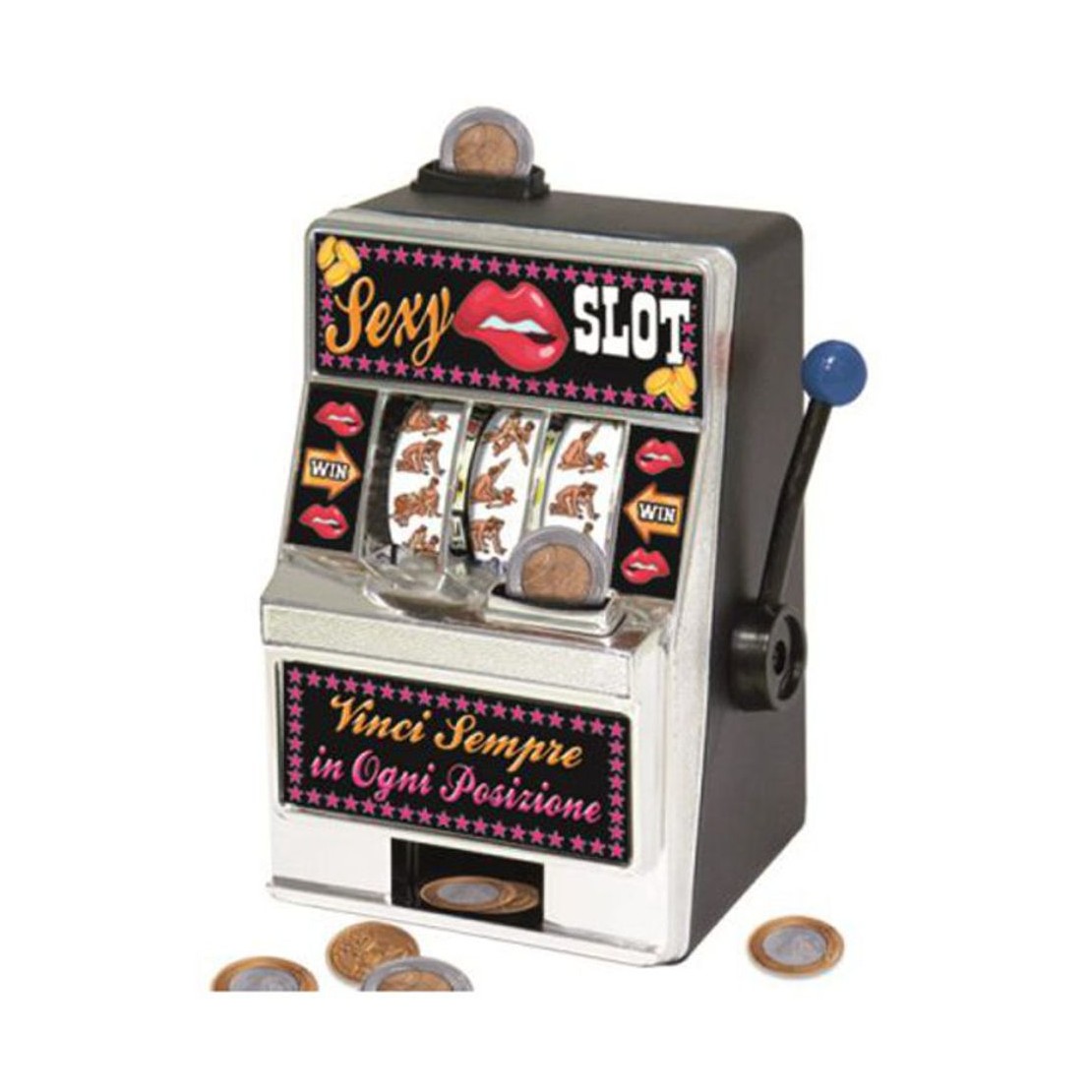 SLOT MACHINE GADGET SCHERZOSO CON SALVADANAIO...