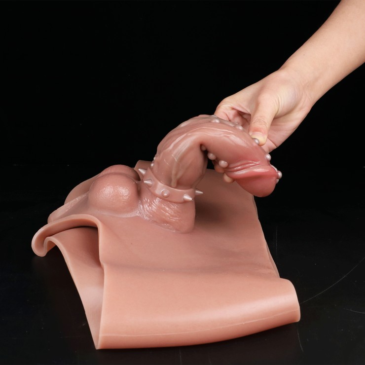 MUTANDA IN SILICONE INDOSSABILE CON PENE CON RILIEVI... 2