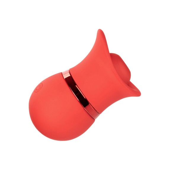 SET SUCCHIA & LECCA CLITORIDE CON 2 TESTINE FRENCH KISS RICARICABILE