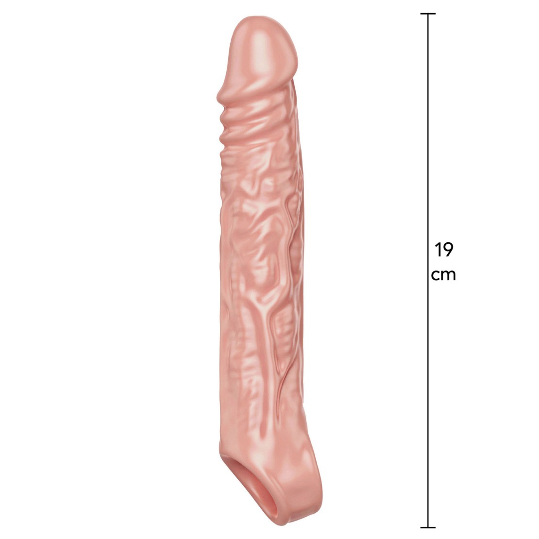 GUAINA E PROLUNGA TRASPARENTE PER IL PENE LARGE...
