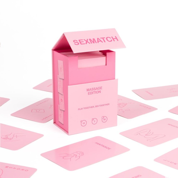 CARTE DA GIOCO SEXY PER COPPIA SEXMATCH MASSAGE EDITION