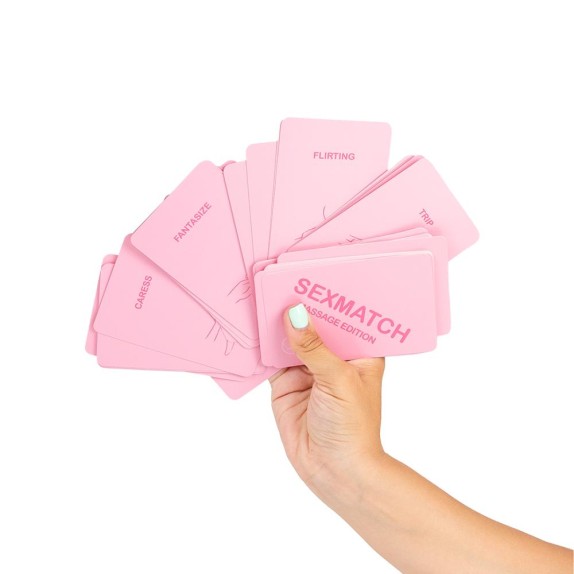 CARTE DA GIOCO SEXY PER COPPIA SEXMATCH MASSAGE EDITION