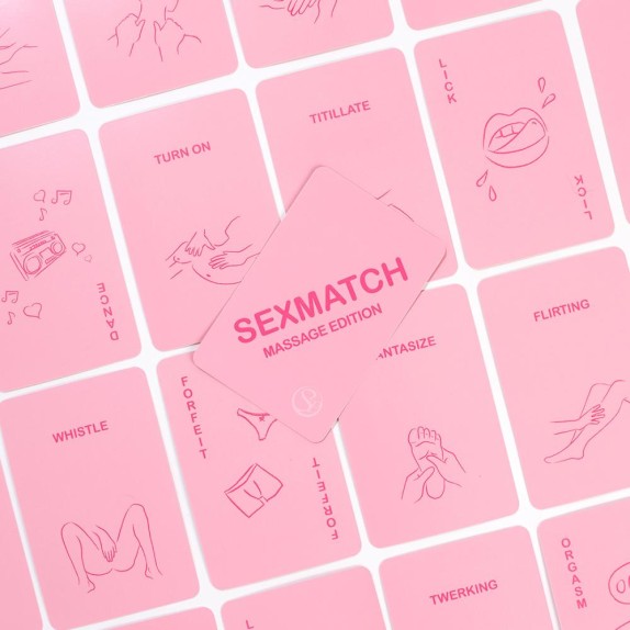 CARTE DA GIOCO SEXY PER COPPIA SEXMATCH MASSAGE EDITION
