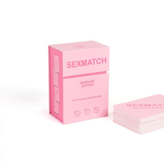 CARTE DA GIOCO SEXY PER COPPIA SEXMATCH MASSAGE EDITION