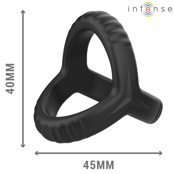 ANELLO DOPPIO PER PENE IN SILICONE PER EREZIONI INTENSE CARSON