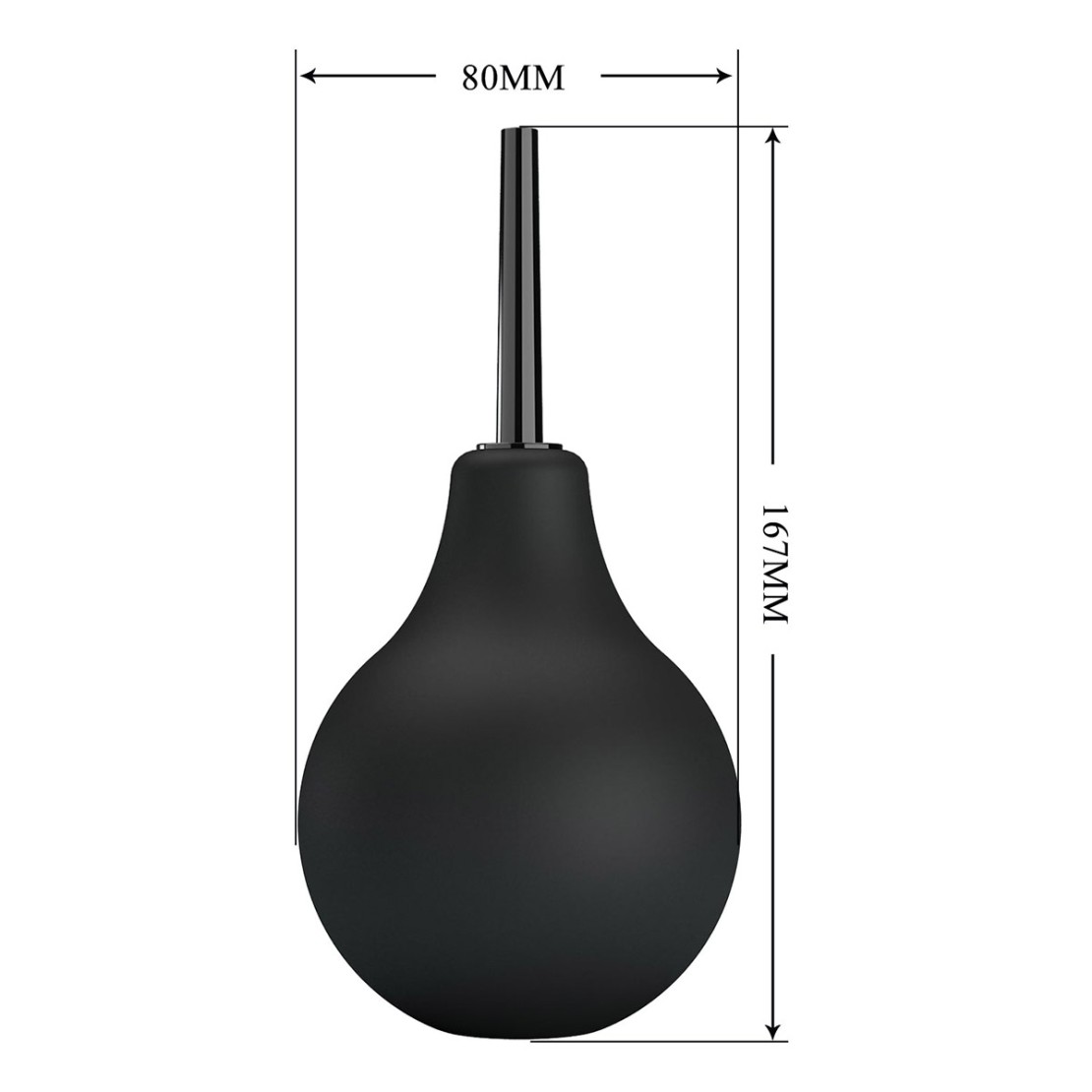 PERETTA PER LA PULIZIA ANALE IN SILICONE MR...