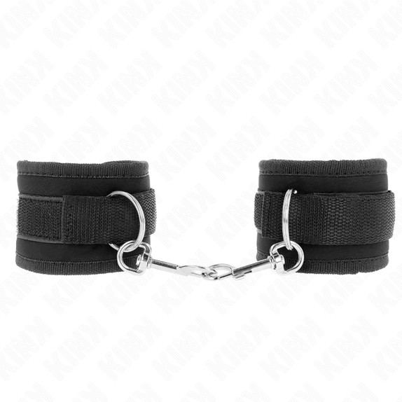 copy of MANETTE SEXY IN TESSUTO CON VELCRO E MOSCHETTONE KINK