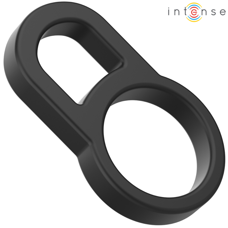 DOPPIO ANELLO COCK RING IN SILICONE PER PENE E TESTICOLI...