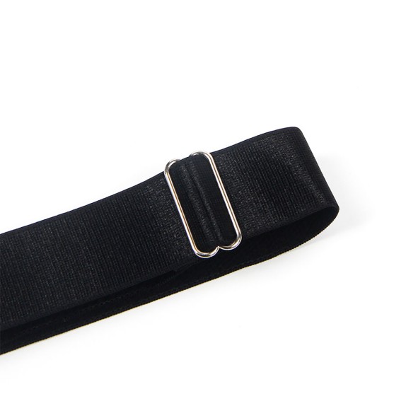 GIARRETTIERE SEXY ELASTICHE E REGOLABILI IN TESSUTO NERO SUBBLIME
