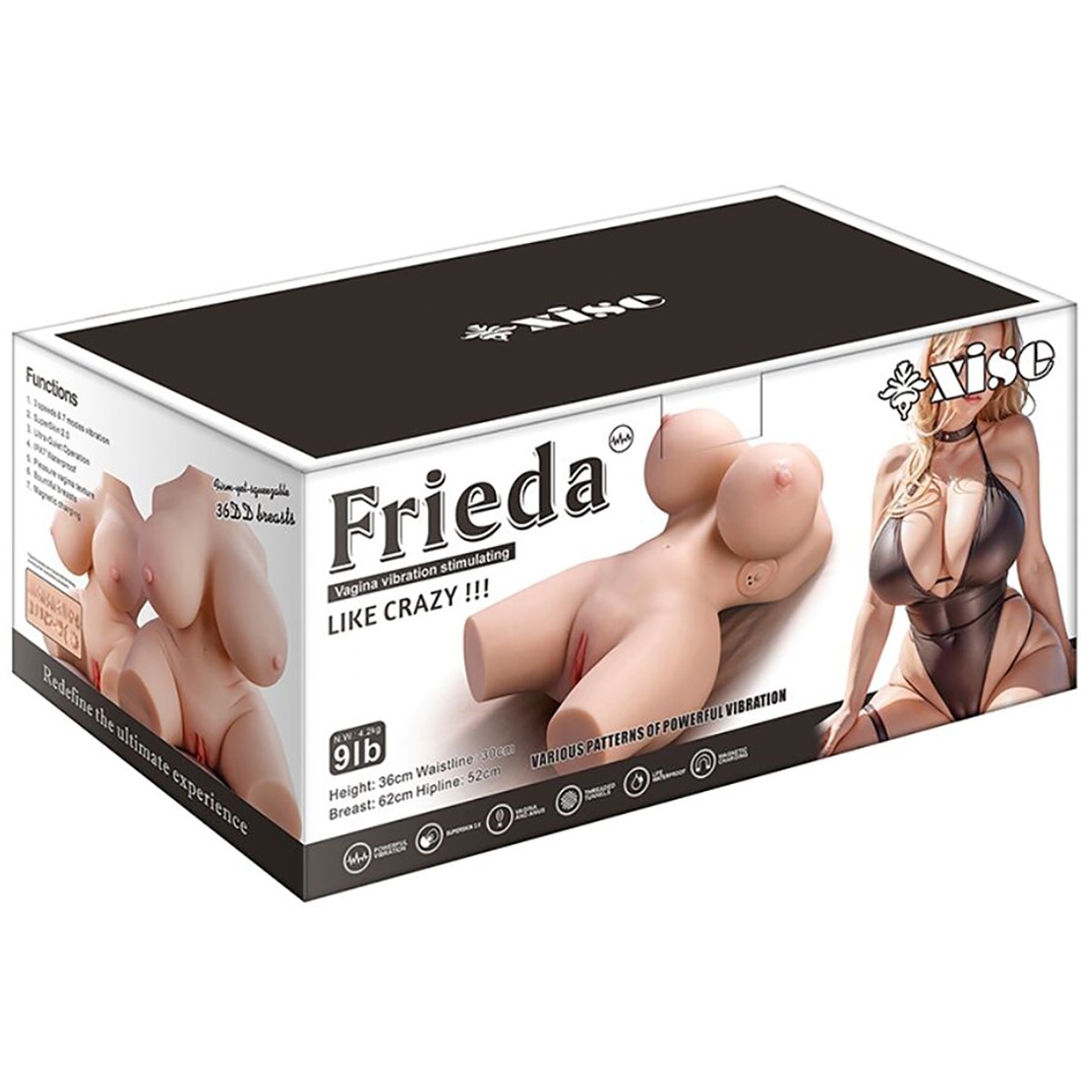 TORSO DONNA MASTURBATORE REALISTICO CON...