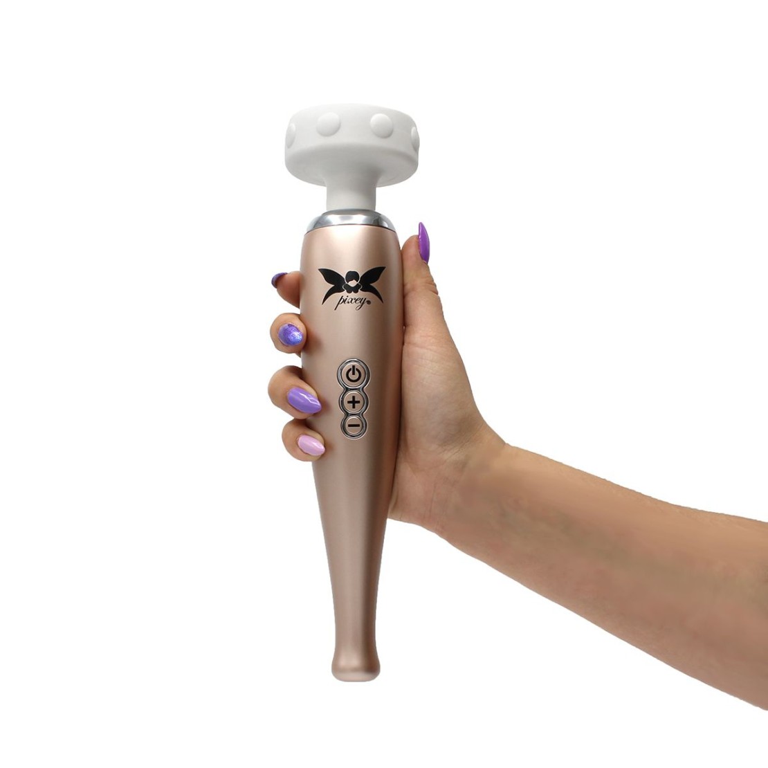 WAND STIMOLATORE CLITORIDEO CON TESTA PIATTA...