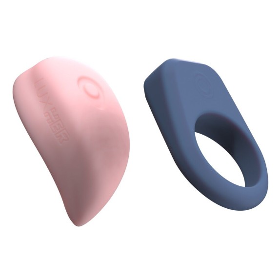 copy of SET DI COPPIA STIMOLATORE DI CLITORIDE E ANELLO VIBRANTE CON APP LUXUS