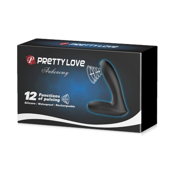MASSAGGIATORE PROSTATICO CON PULSAZIONE ARCHENEMY PRETTY LOVE