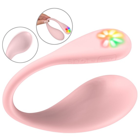 SPOT KIIROO OVETTO VIBRANTE CON APP CON LED PER GIOCHI A DISTANZA