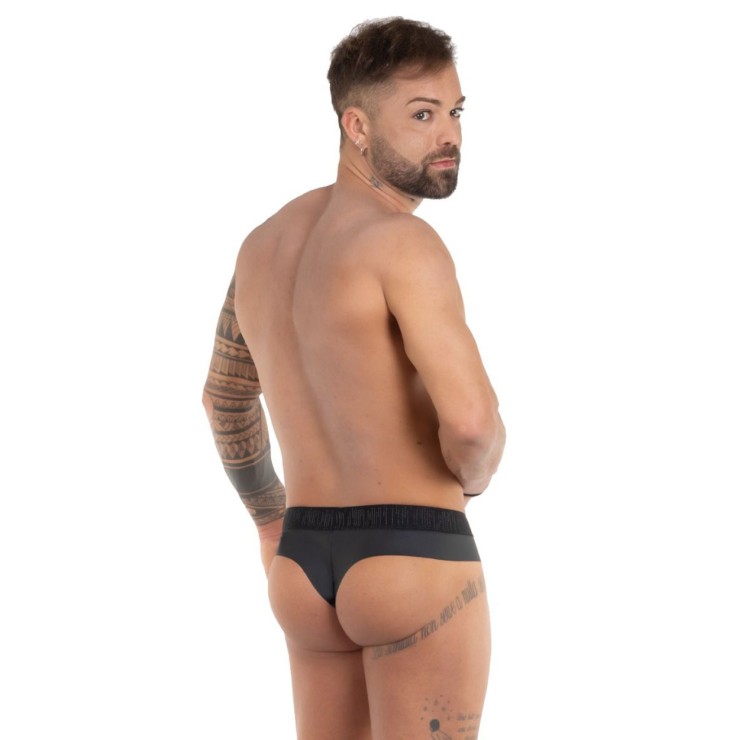 TANGA BRASILIANA PUSH-UP SEXY PER UOMO IN SPANDEX ED... 2
