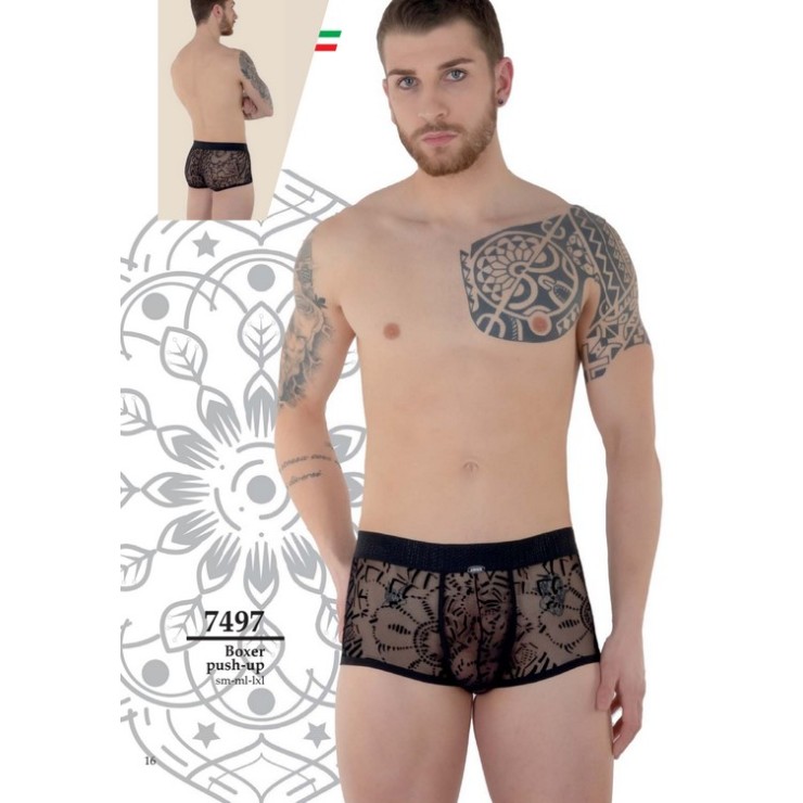 copy of BOXER SEXY PER UOMO TRASPARENTE PUSH-UP CON... 2