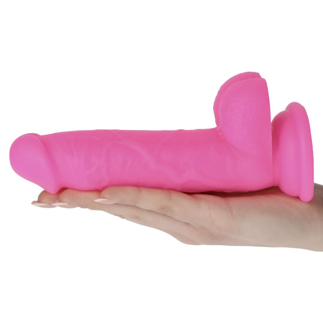 DILDO REALISTICO CON TESTICOLI E VENTOSA DA 7"...