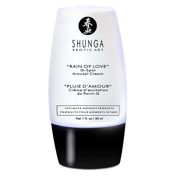 GEL NATURALE ECCITANTE PER PUNTO G RAIN OF LOVE SHUNGA