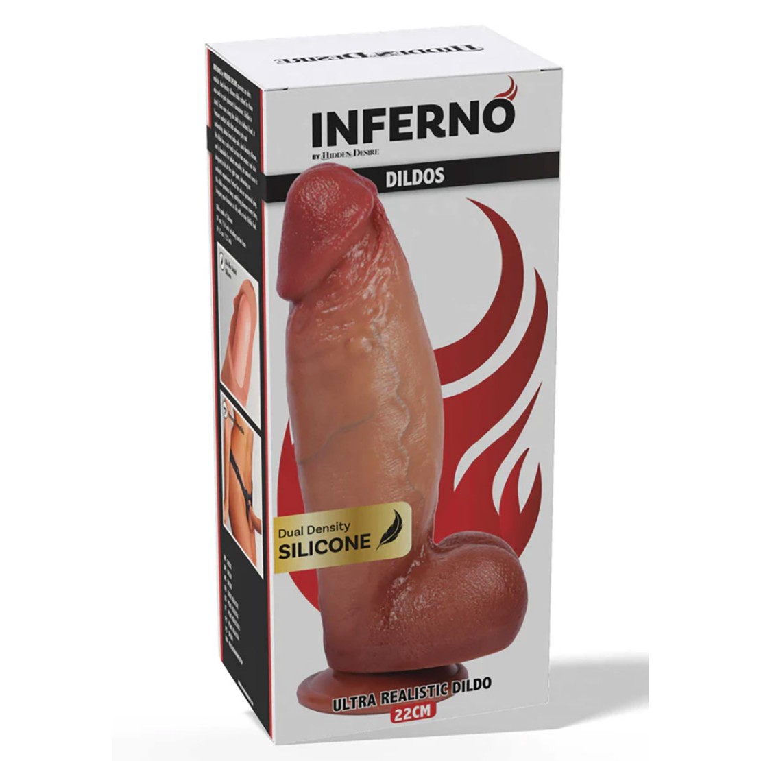 FALLO DOPPIA DENSITÀ IN SILICONE REALISTICO 22...