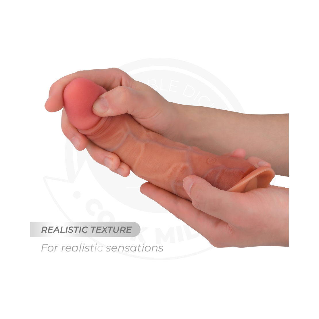DILDO IPER REALISTICO 19,5 CM CON MOVIMENTO A...