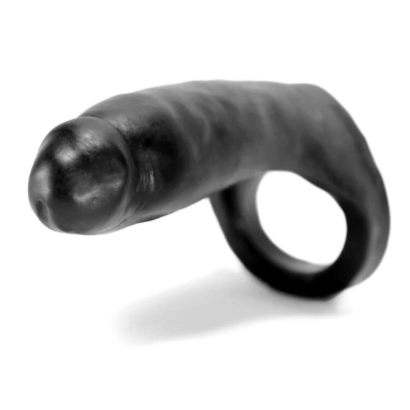 DILDO PER DOPPIA PENETRAZIONE CON ANELLO PER I TESTICOLI PENETRATOR