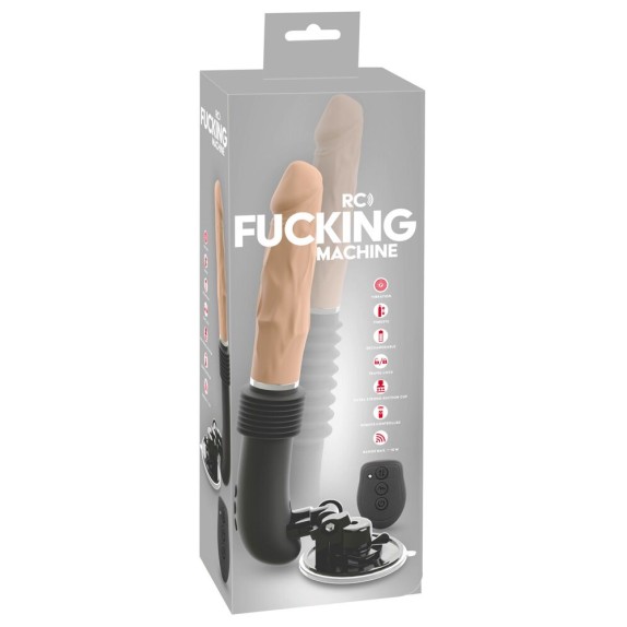 FUCKING MACHINE SEX TOY RECLINABILE WIRELESS CON VENTOSA