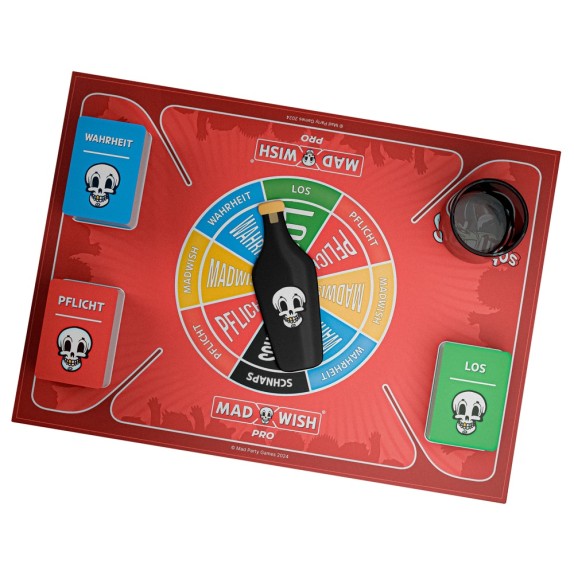 GIOCO DELLA BOTTIGLIA DA TAVOLO IN LINGUA TEDESCA