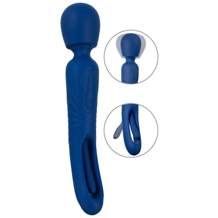 2IN1 WAND VIBRANTE PER CLITORIDE CON LINGUA PER PUNTO G... 2
