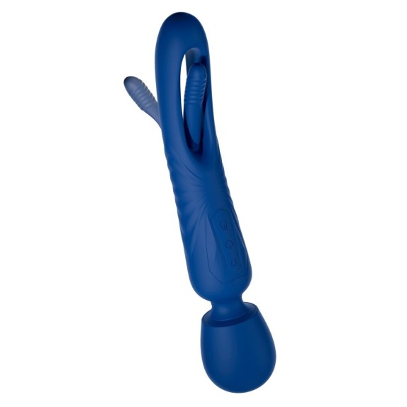 copy of 2IN1 WAND VIBRANTE PER CLITORIDE CON LINGUA PER PUNTO G SWEET SMILE