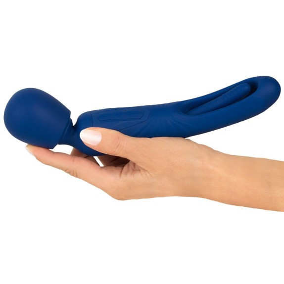 copy of 2IN1 WAND VIBRANTE PER CLITORIDE CON LINGUA PER PUNTO G SWEET SMILE
