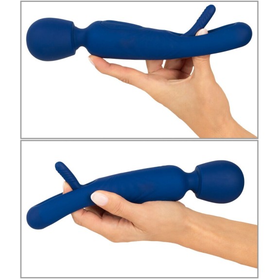 copy of 2IN1 WAND VIBRANTE PER CLITORIDE CON LINGUA PER PUNTO G SWEET SMILE
