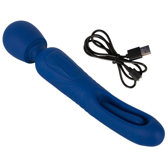 copy of 2IN1 WAND VIBRANTE PER CLITORIDE CON LINGUA PER PUNTO G SWEET SMILE