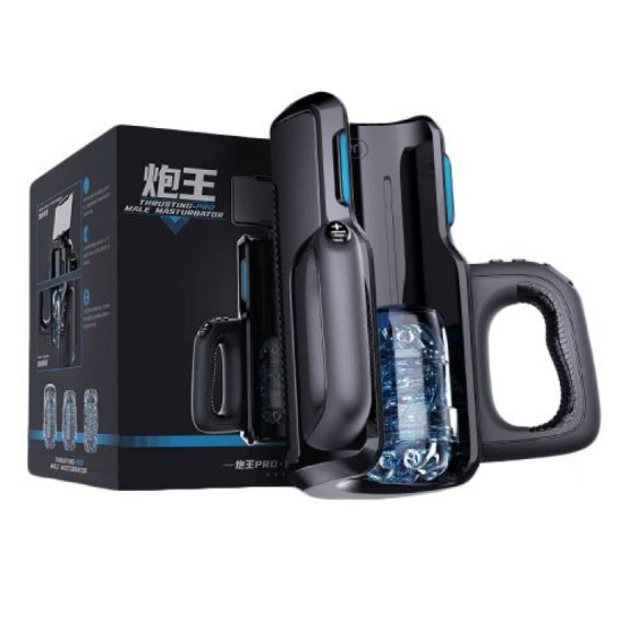 MASTURBATORE AUTOMATICO ALTISSIMA VELOCITA' THRUSTING PRO KING CON MOVIMENTO A SPINTA