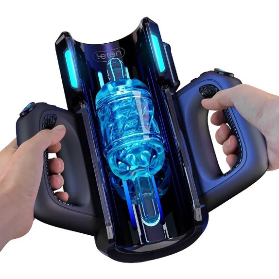 MASTURBATORE AUTOMATICO ALTISSIMA VELOCITA' THRUSTING PRO KING CON MOVIMENTO A SPINTA