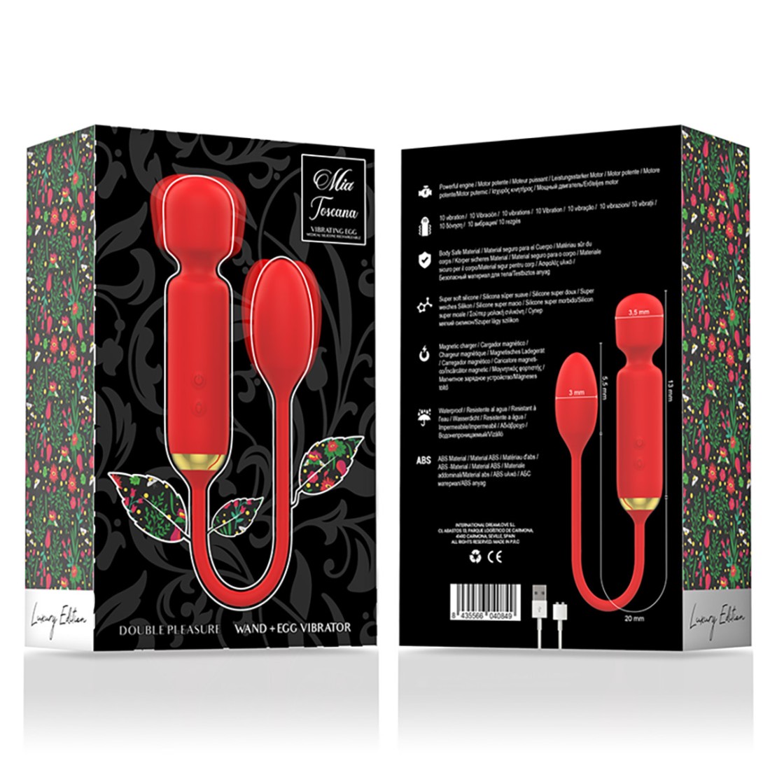 SEX TOY STIMOLATORE CLITORIDE WAND E OVETTO...
