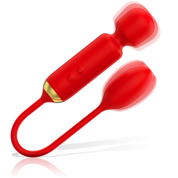 SEX TOY STIMOLATORE CLITORIDEO WAND E OVETTO VIBRANTE MIA TOSCANA