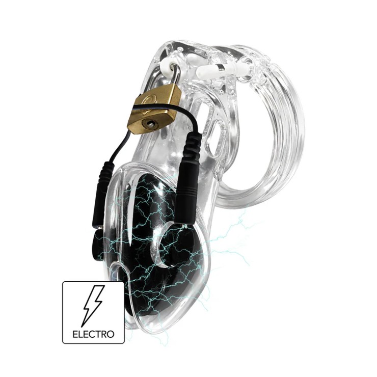 CINTURA DI CASTITÀ PER UOMO ELECTRO COCK CAGE CON...