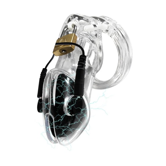 CINTURA DI CASTITÀ PER UOMO ELECTRO COCK CAGE CON TELECOMANDO