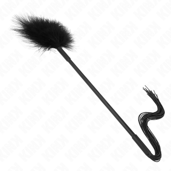 copy of FRUSTA PIUMINO 2IN1 FLOGGER IN SILICONE CON FRANGE E PIUMINO PER SOLLETICO