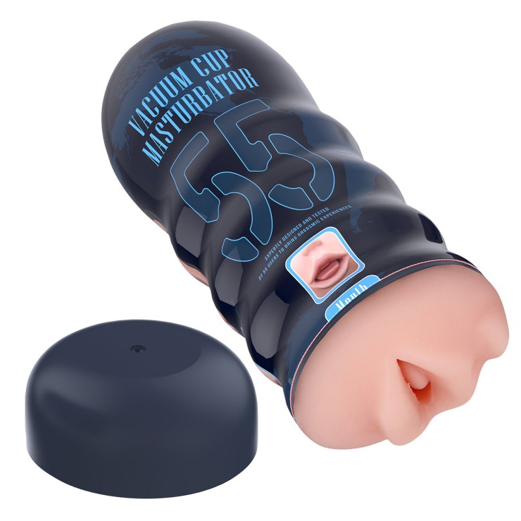 BOCCA MASTURBATORE MASCHILE IN TPE VACUUM CUP PRETTY LOVE 2